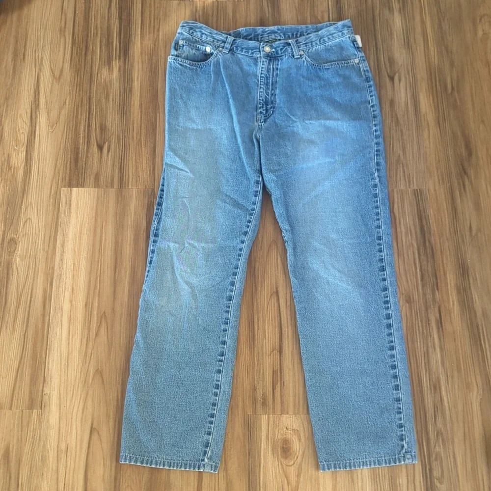 Lauren Jeans Co. Ralph Lauren Classic Blue Jeans, US 12‎